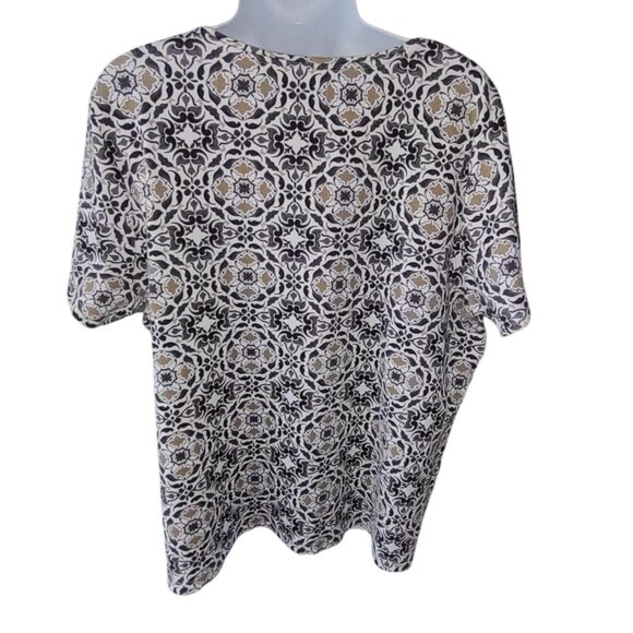 Croft & Barrow Classic Tee Short-sleeved Size 1X - Picture 4 of 9